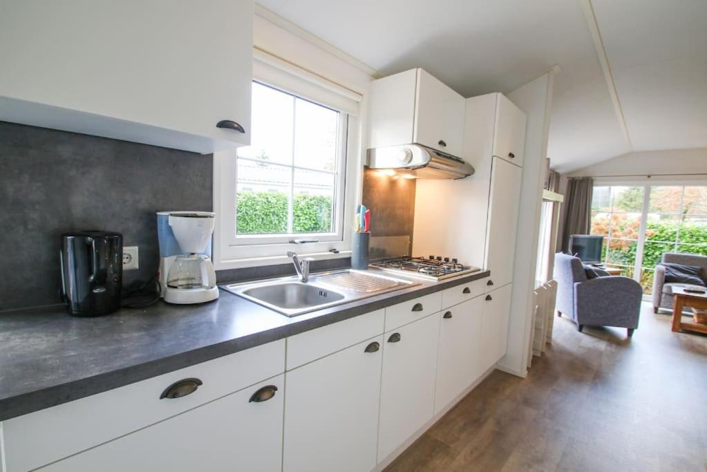 Luxe Vrijstaande Chalet Epe Bagian luar foto